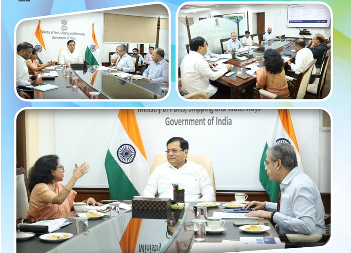 Ports Minister takes review meeting on progress of IMU
